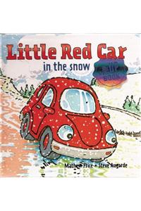 Little Red Car in the Snow
