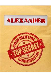 Alexander Top Secret Confidential