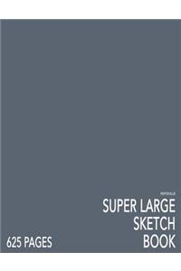 Pewter Blue Super Large Sketchbook