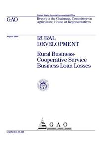 Rural Development: Rural BusinessCooperative Service Business Loan Losses