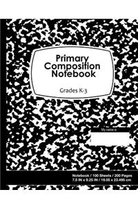 Primary Composition Notebook