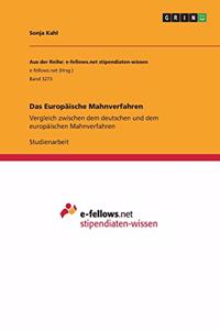 Europäische Mahnverfahren