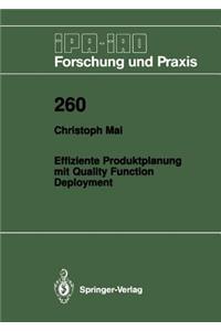 Effiziente Produktplanung Mit Quality Function Deployment