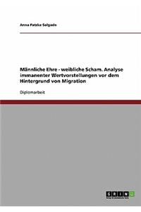 Männliche Ehre - weibliche Scham. Analyse immanenter Wertvorstellungen vor dem Hintergrund von Migration