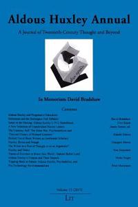 Aldous Huxley Annual, 15