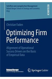 Optimizing Firm Performance