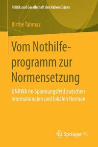 Vom Nothilfeprogramm zur Normensetzung