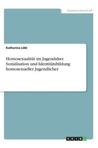 Homosexualität im Jugendalter. Sozialisation und Identitätsbildung homosexueller Jugendlicher