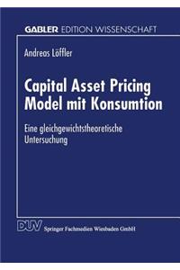 Capital Asset Pricing Model Mit Konsumtion