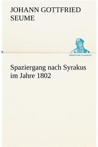 Spaziergang Nach Syrakus Im Jahre 1802