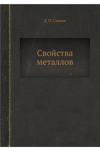 Svojstva Metallov