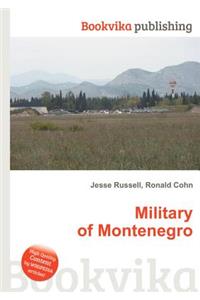 Military of Montenegro