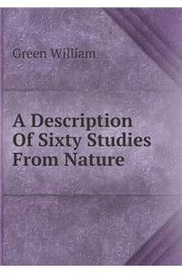 A Description of Sixty Studies from Nature