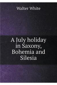 A July Holiday in Saxony, Bohemia and Silesia