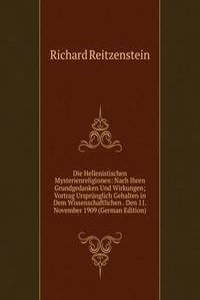 Die Hellenistischen Mysterienreligionen