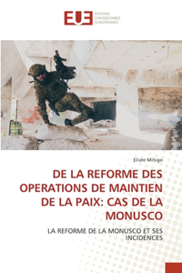 de la Reforme Des Operations de Maintien de la Paix