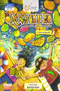 Indiannica Learning Amber English Coursebook 7