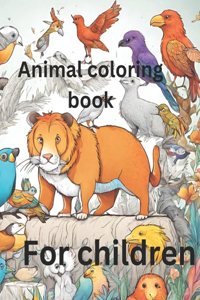 Animal coloring book