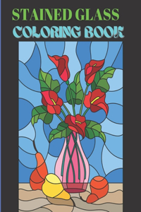 Stained Glass Coloring Book