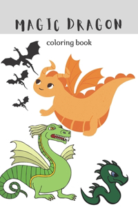 Magic Dragon Coloring book
