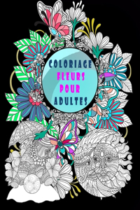 coloriage fleurs pour adultes