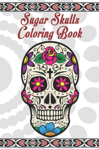 Sugar Skulls Coloring Book