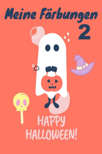 Meine Färbungen Happy Halloween 2