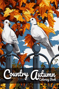 Country Autumn Coloring Book