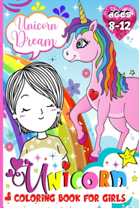 Unicorn Coloring Book For Girls 8-12