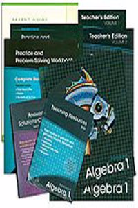 High School Math 2011 Algebra 1 Home School Kit Grade 9/12