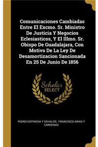 Comunicaciones Cambiadas Entre El Excmo. Sr. Ministro De Justicia Y Negocios Eclesiasticos, Y El Illmo. Sr. Obispo De Guadalajara, Con Motivo De La Ley De Desamortizacion Sancionada En 25 De Junio De 1856