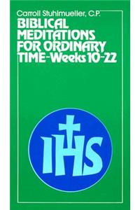 Biblical Meditations for Ordinary Time