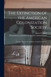 Extinction of the American Colonization Society