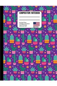 Composition Notebook 4x4 Graph Paper