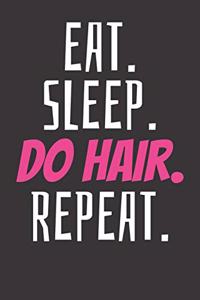 Hairdresser Notebook