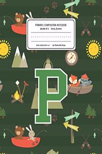 Primary Composition Notebook Grades K-2 Story Journal P