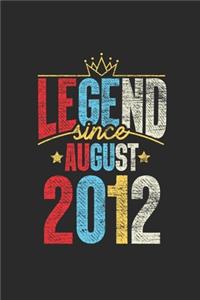 Legend Since August 2012