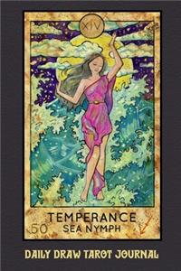 Daily Draw Tarot Journal, Temperance Sea Nymph