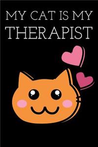 My Cat Is My Therapist Journal