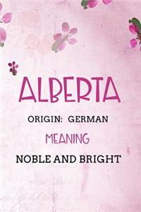 Alberta German Noble and bright