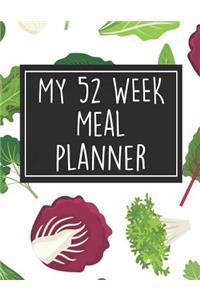 My 52 Week Meal Planner