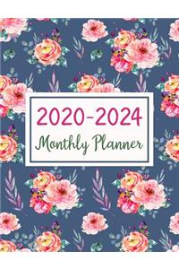 2020-2024 Monthly Planner