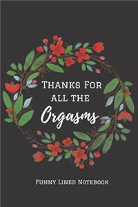 Thanks for All the Orgasms
