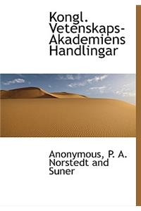 Kongl. Vetenskaps-Akademiens Handlingar