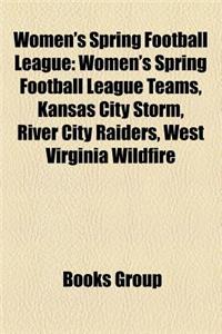 Women's Spring Football League