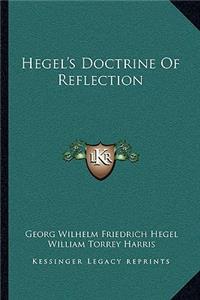 Hegel's Doctrine Of Reflection