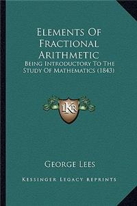 Elements of Fractional Arithmetic