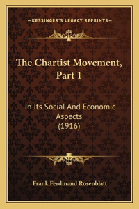 Chartist Movement, Part 1