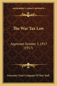 War Tax Law