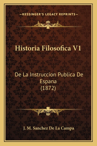 Historia Filosofica V1